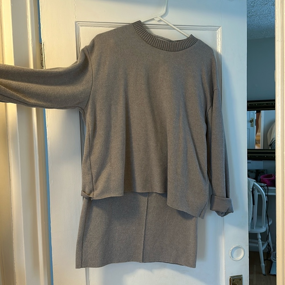 women's zara grey set